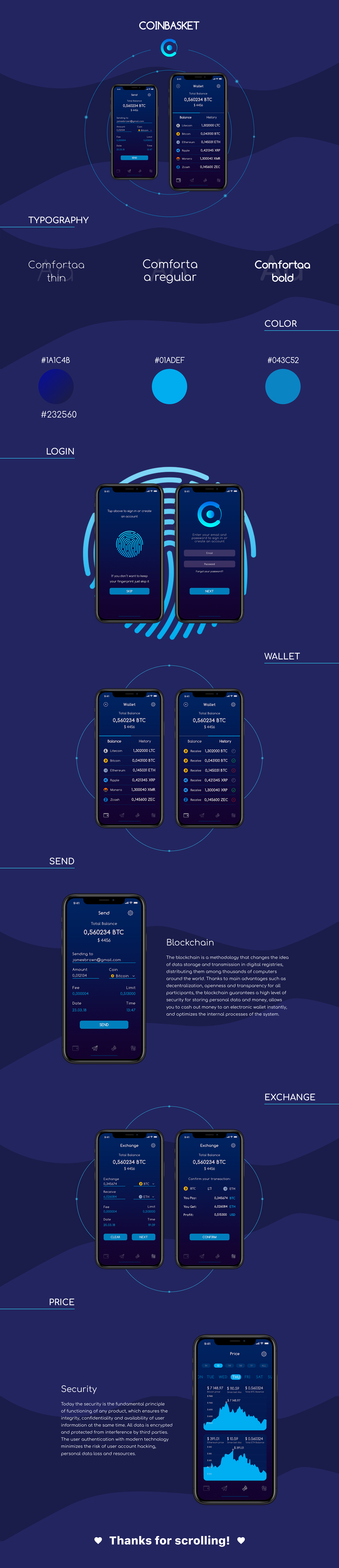 Crypto Wallet Application