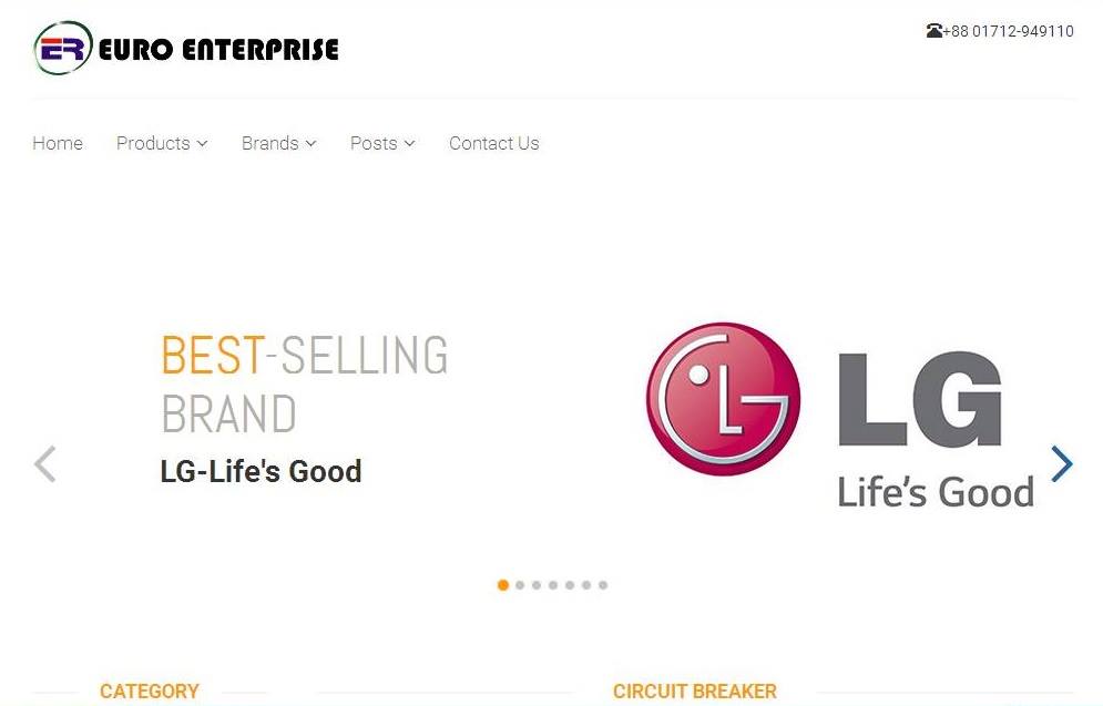Euro Enterprise Website