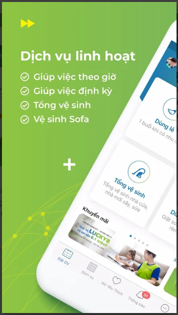 Jupviec Mobile Application