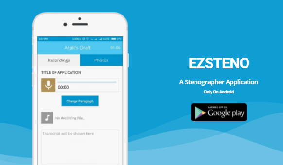 EZSTENO: A Stenographer Application