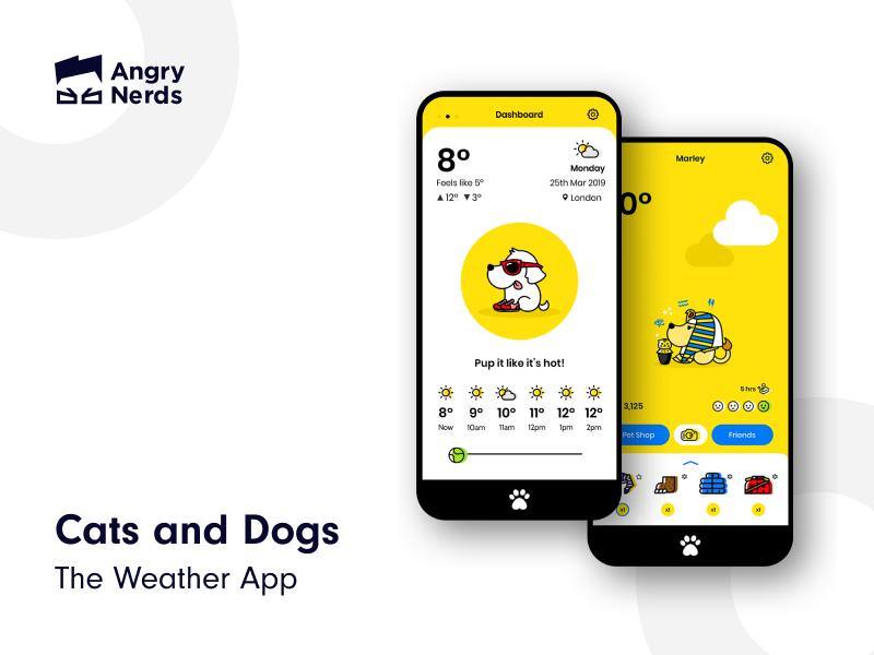 Cats and Dogs - The Weather App