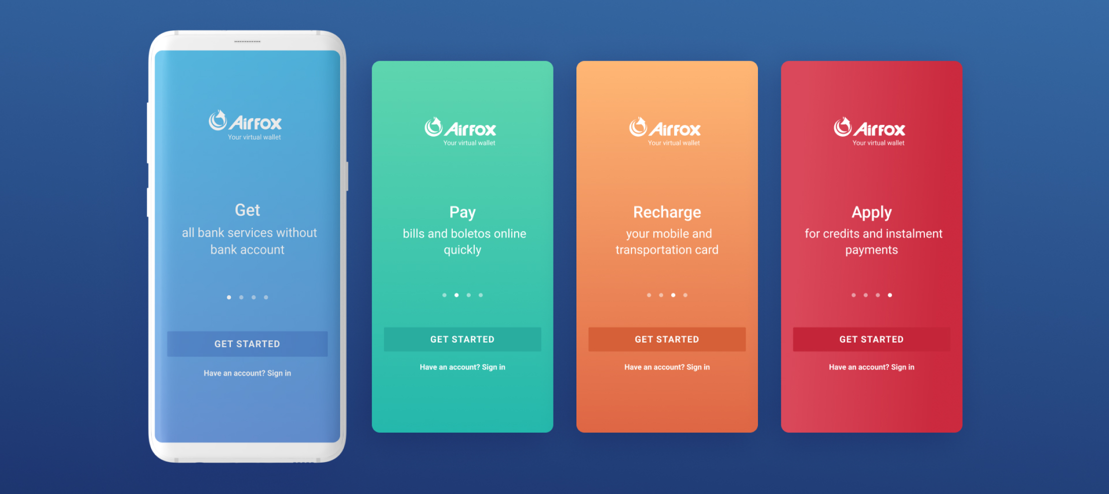 Airfox - Banking App