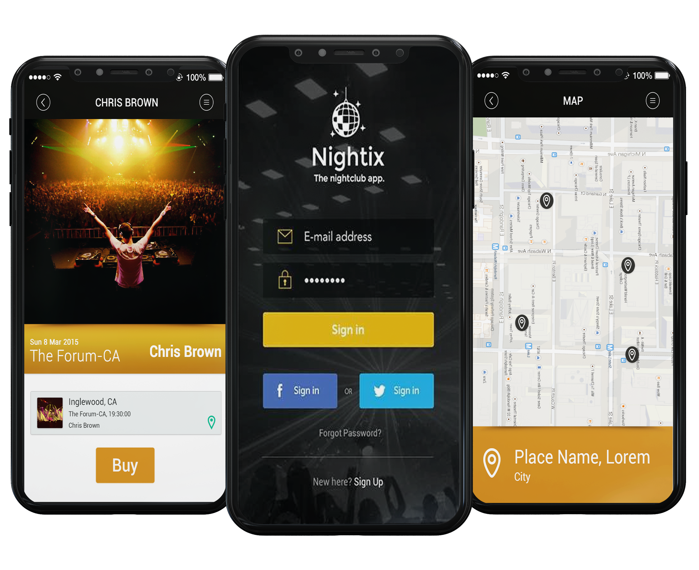 Nightix – The Nightclub App