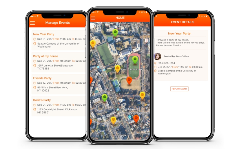Moves - Social & Location Based App