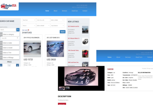 iDealerUSA - eCommerce Web Based Solution for Vehicle Dealer