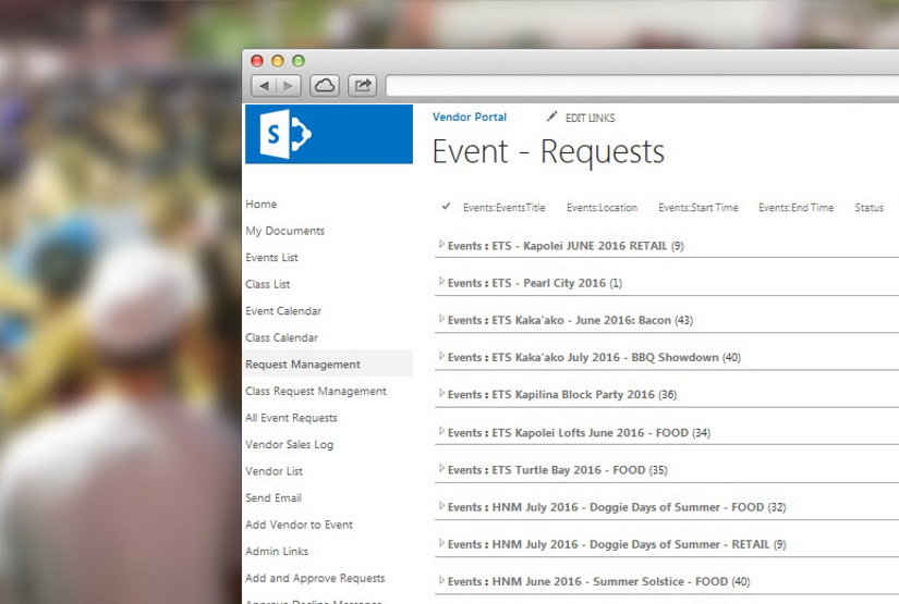 Event Coordination Solution