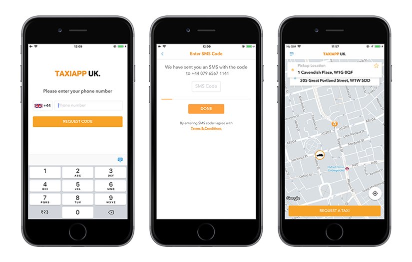 TaxiApp UK