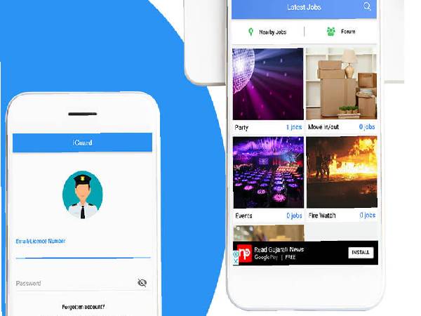  Freelancer kind app for Security Guards