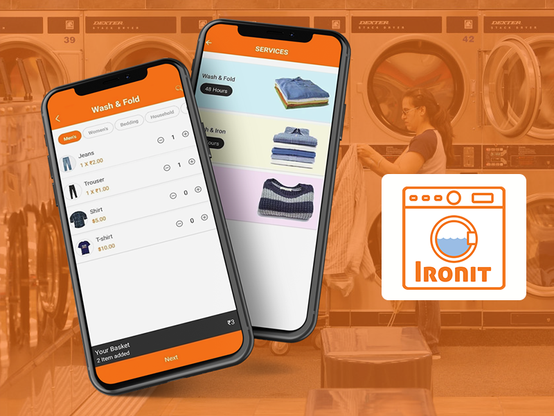 IronIt - On Demand laundry App 