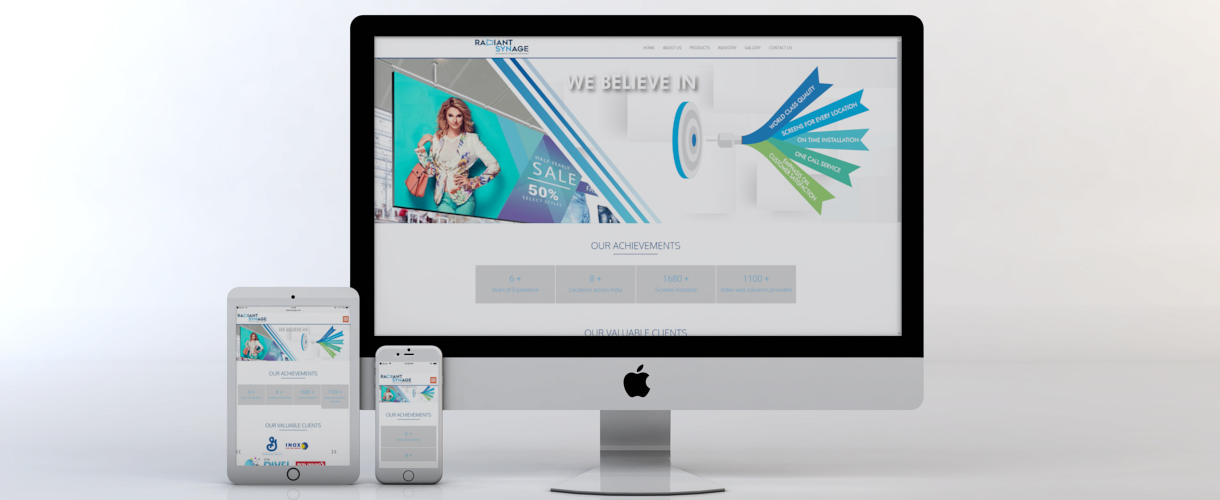 Radiant Synage Website