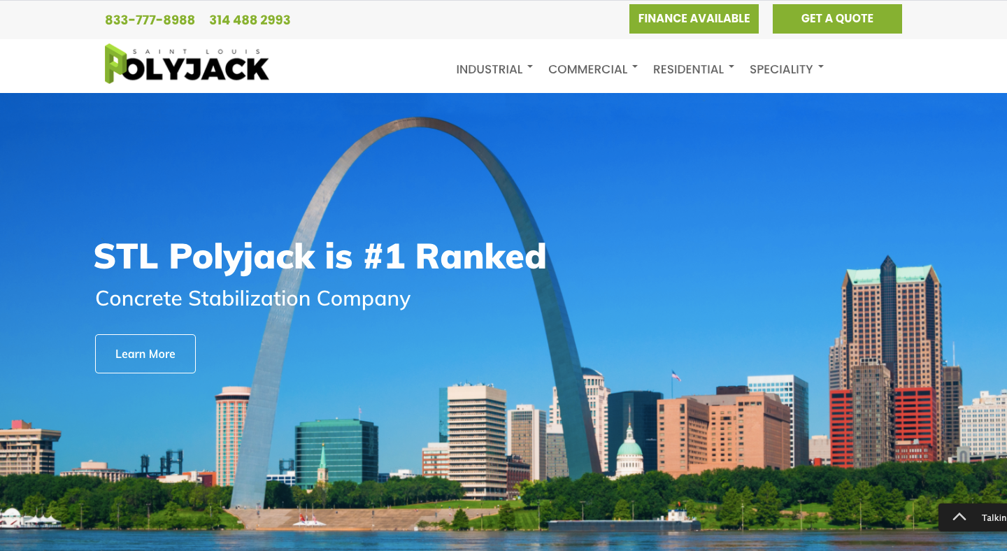 Website & Digital Marketing for STL Polyjack