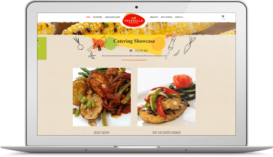 Best Restaurant & Food Catering Website Design
