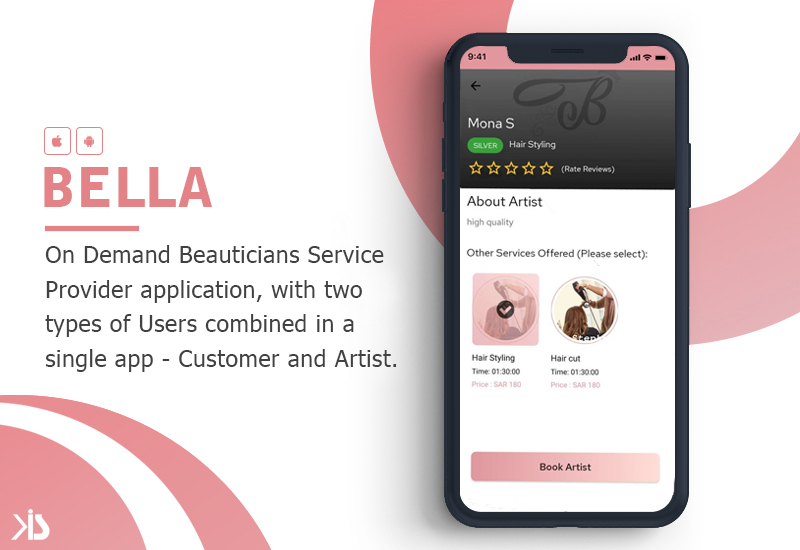 On-Demand Beauticians Service Provider App