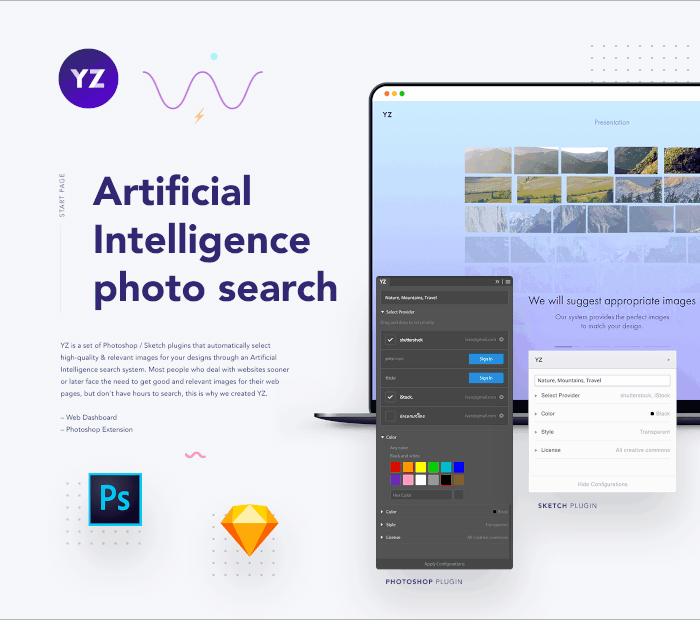 YZ - Artificial Intelligence Photo Search