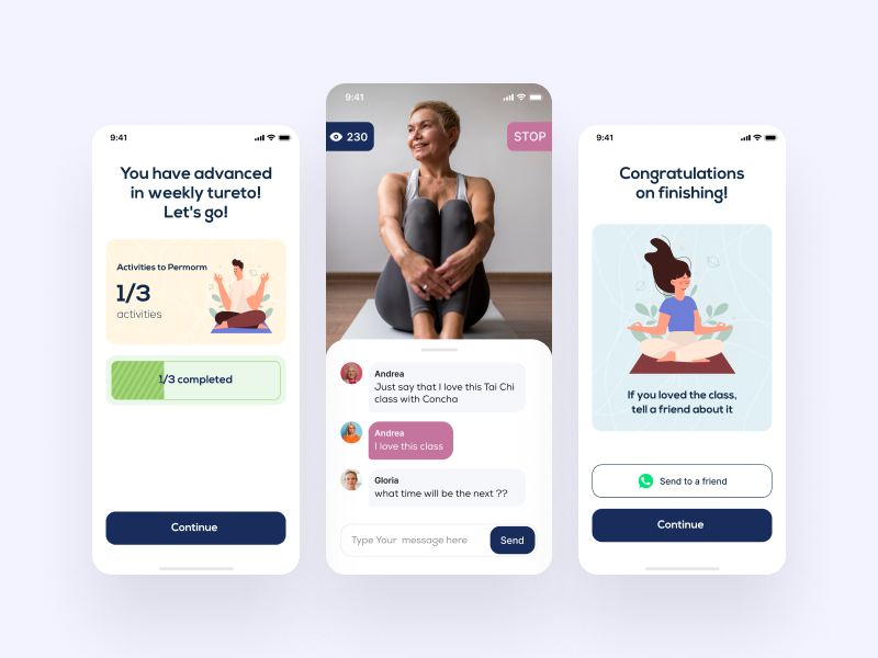 Wellness App for Seniors