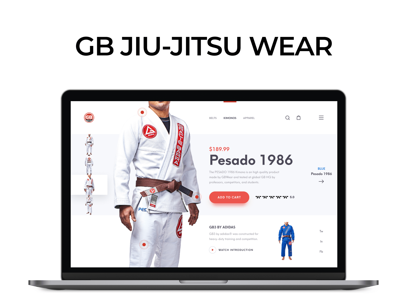 Brazilian Jiu-Jitsu Gi Shop