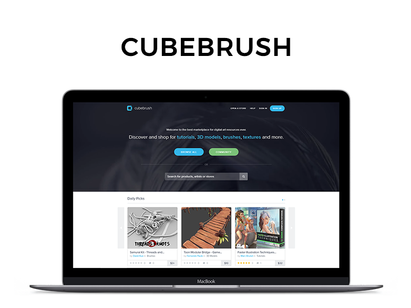 CUBEBRUSH