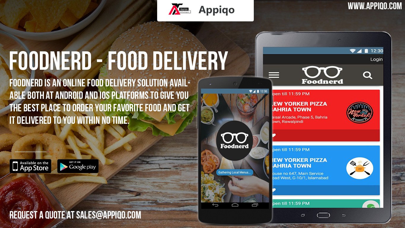 Foodnerd - Food Delivery App