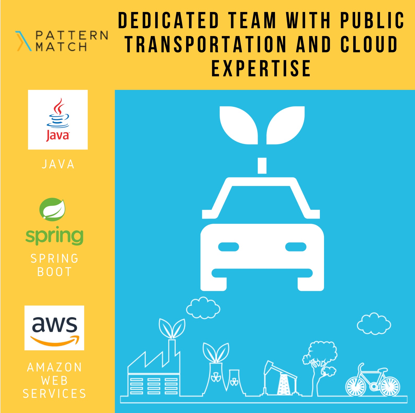 Dedicated Team with Public Transportation and Cloud Expertise