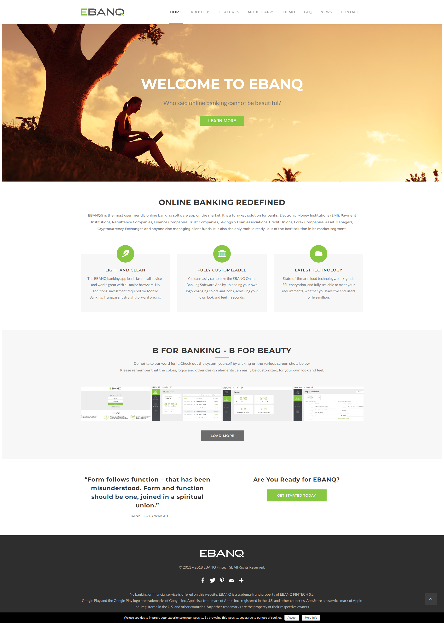 Online Banking Platform