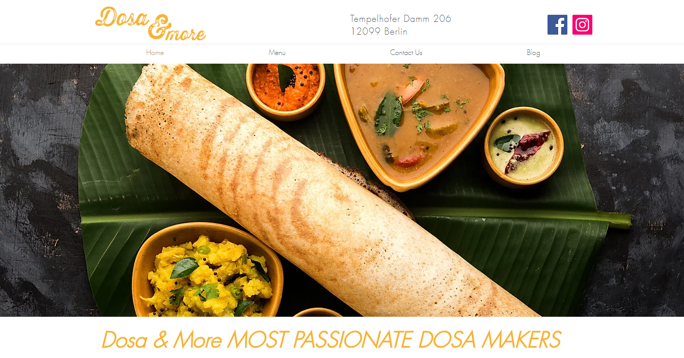 DOSA & MORE – SEO & DIGITAL MARKETING CASE STUDY