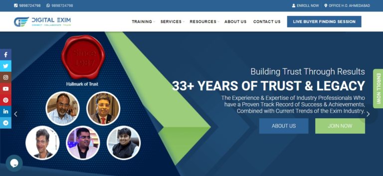 DIGITAL EXIM – SOCIAL MEDIA MARKETING CASE STUDY