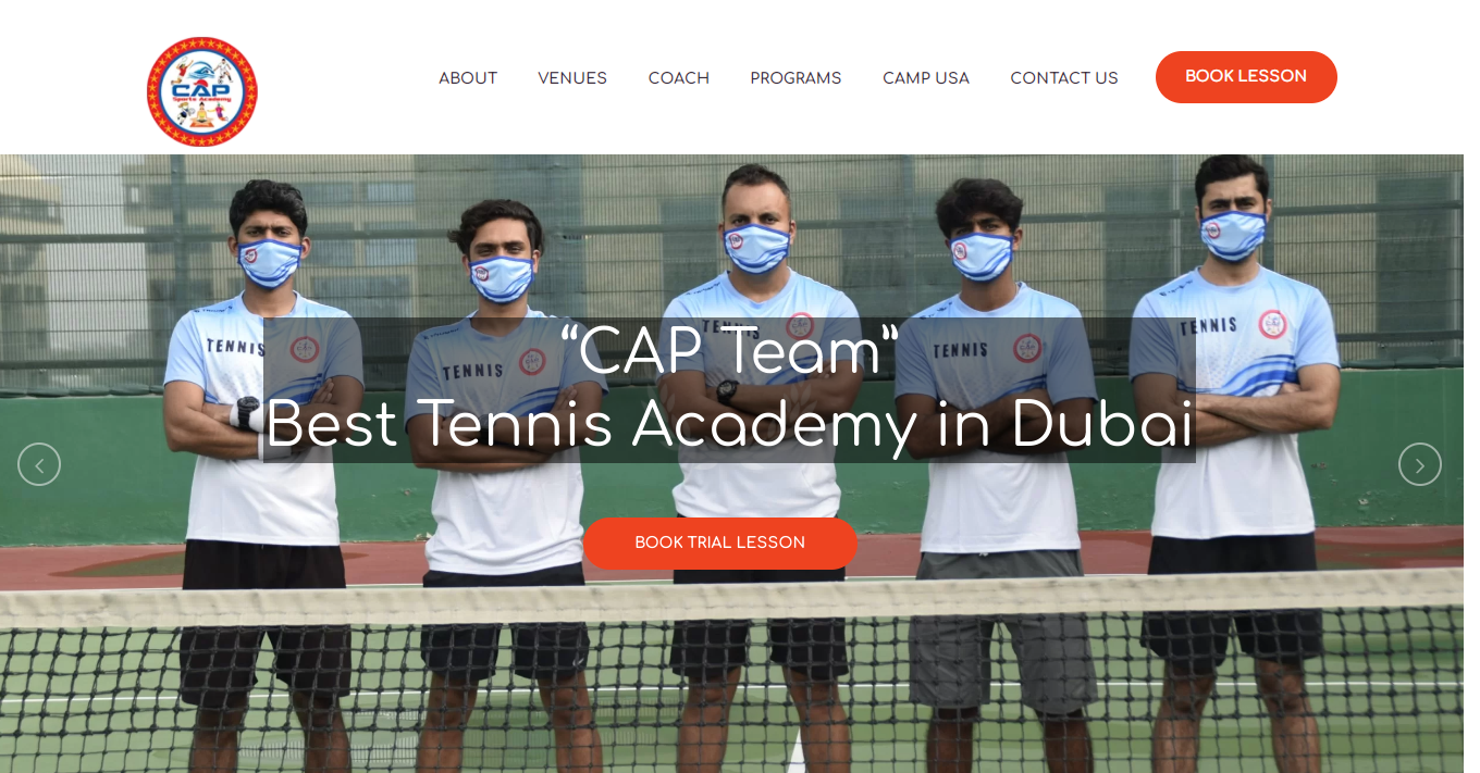 CAPSPORTACADEMY.COM – SEO & DIGITAL MARKETING CASE STUDY