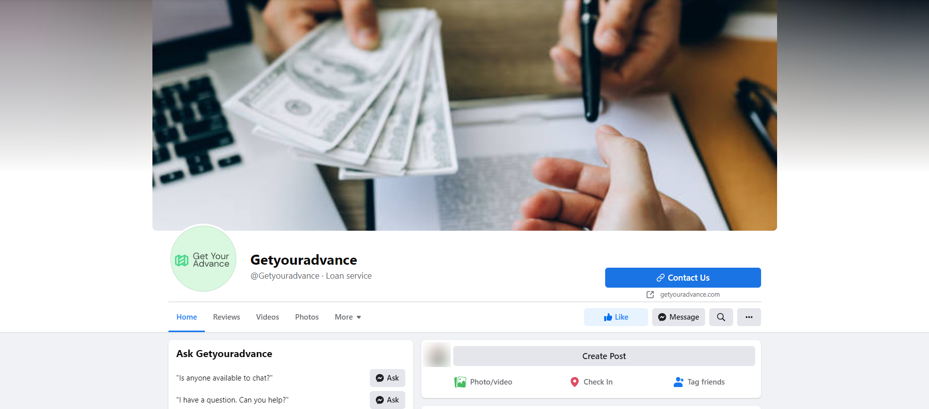 GETYOURADVANCE.COM – SOCIAL MEDIA MARKETING CASE STUDY