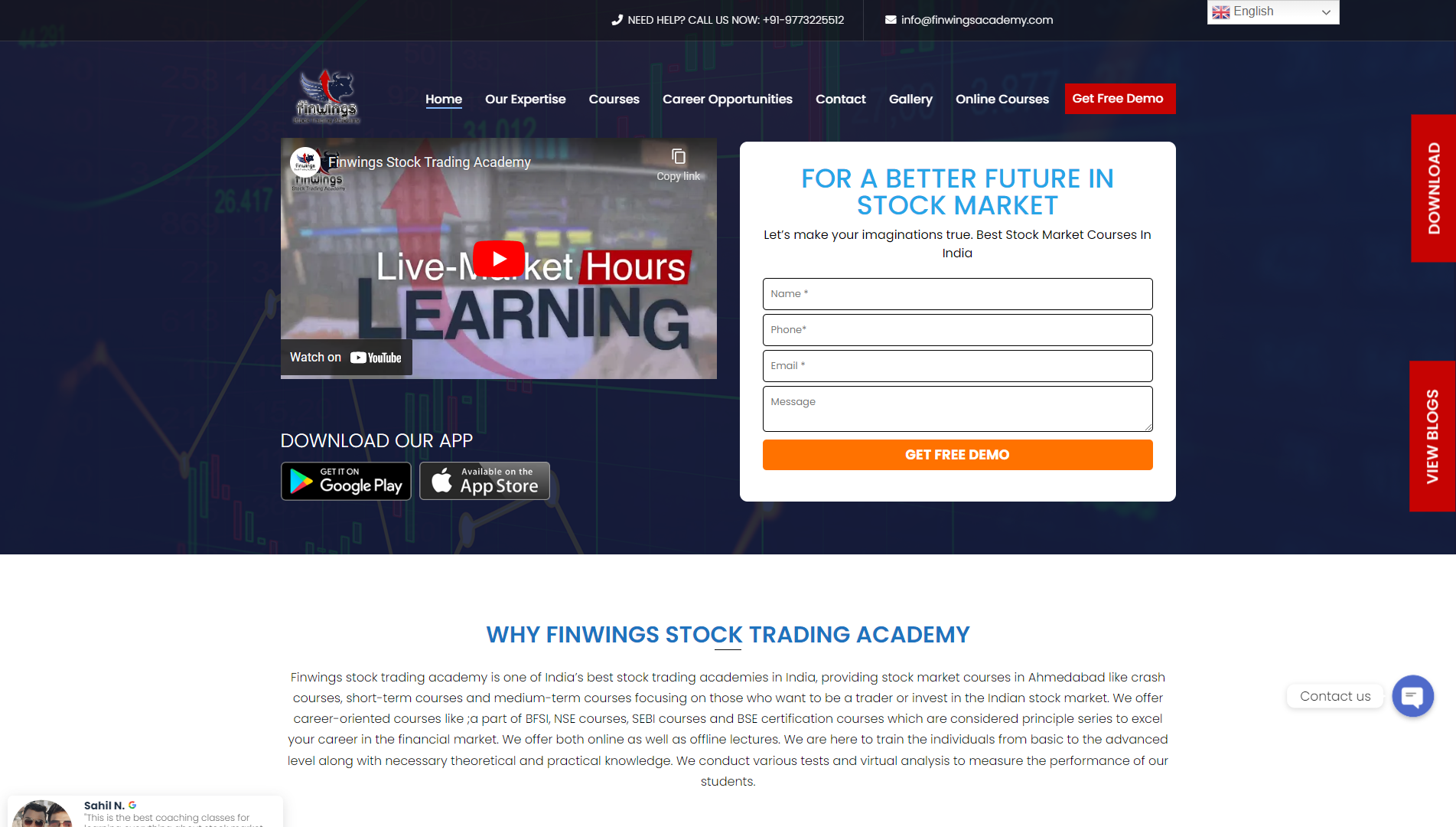 FINWINGSACADEMY.COM – PAY PER CLICK CASE STUDY