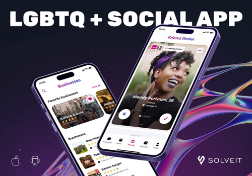 LGBTQ+ Social Media App Project Rescue