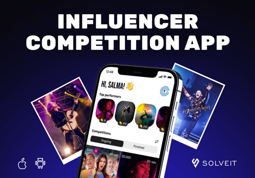 Discovery & UX/UI of Influencer Competition App