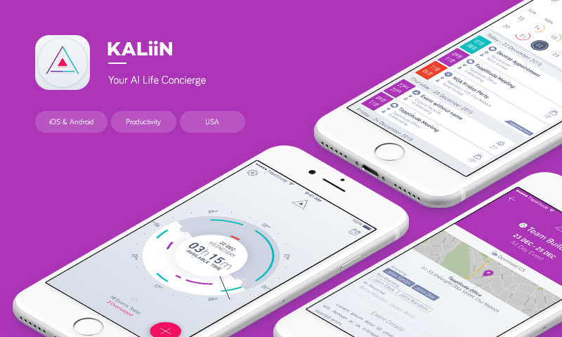 KALiiN: Smart, AI based Calendar App