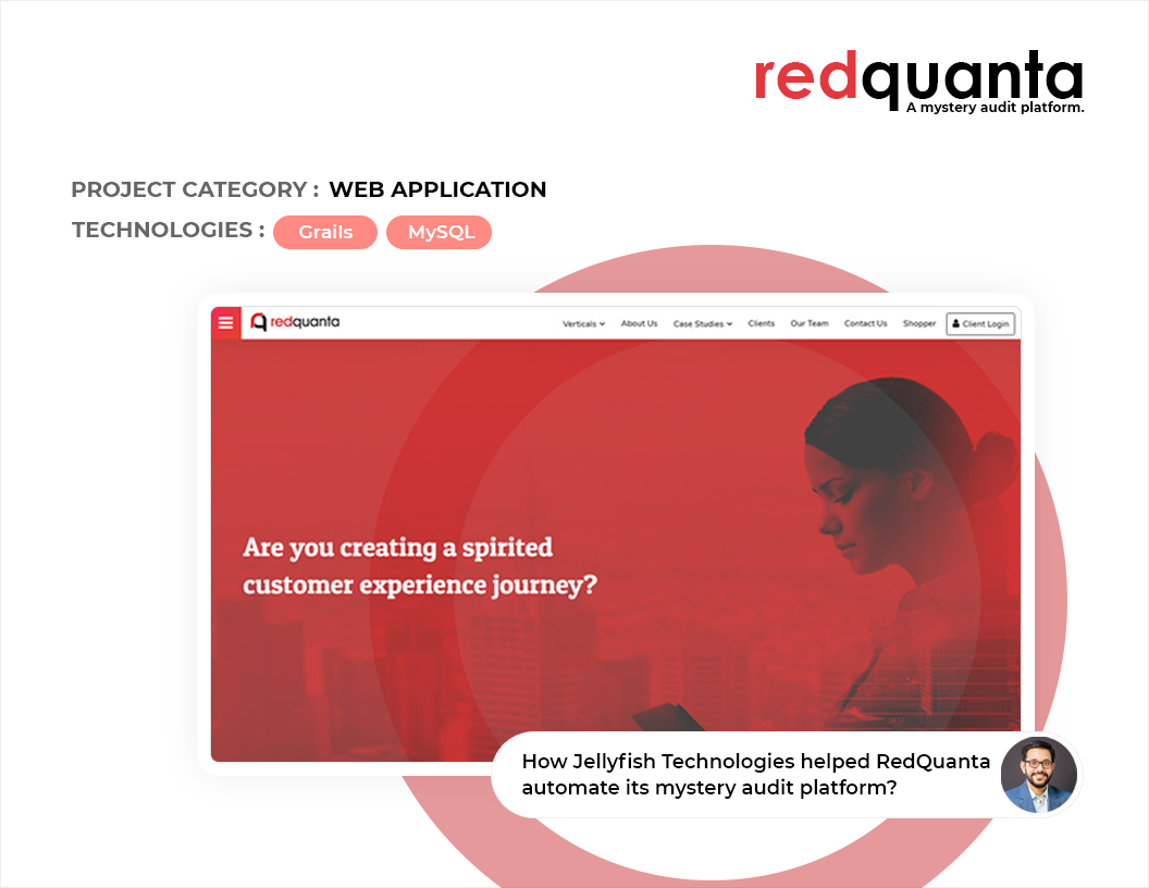 Enhancement of RedQuanta Mystery shopping platform