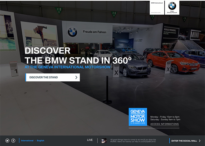 BMW STAND 360° - GENEVA INTL MOTORSHOW