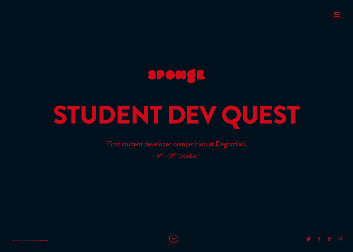 Sponge - Student Dev Quest