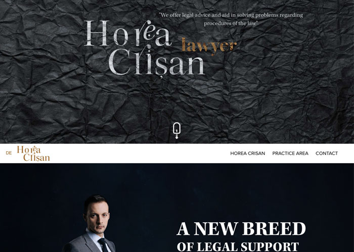 Horea Crisan Lawyer / Law Site