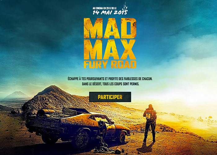 Mad Max Pursuit - Connected Social Experiment