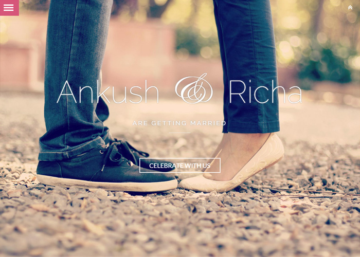 Ankush & Richa Wedding Website