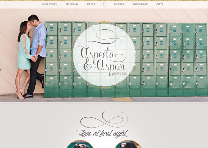 Arpeeta & Arpan Wedding Website