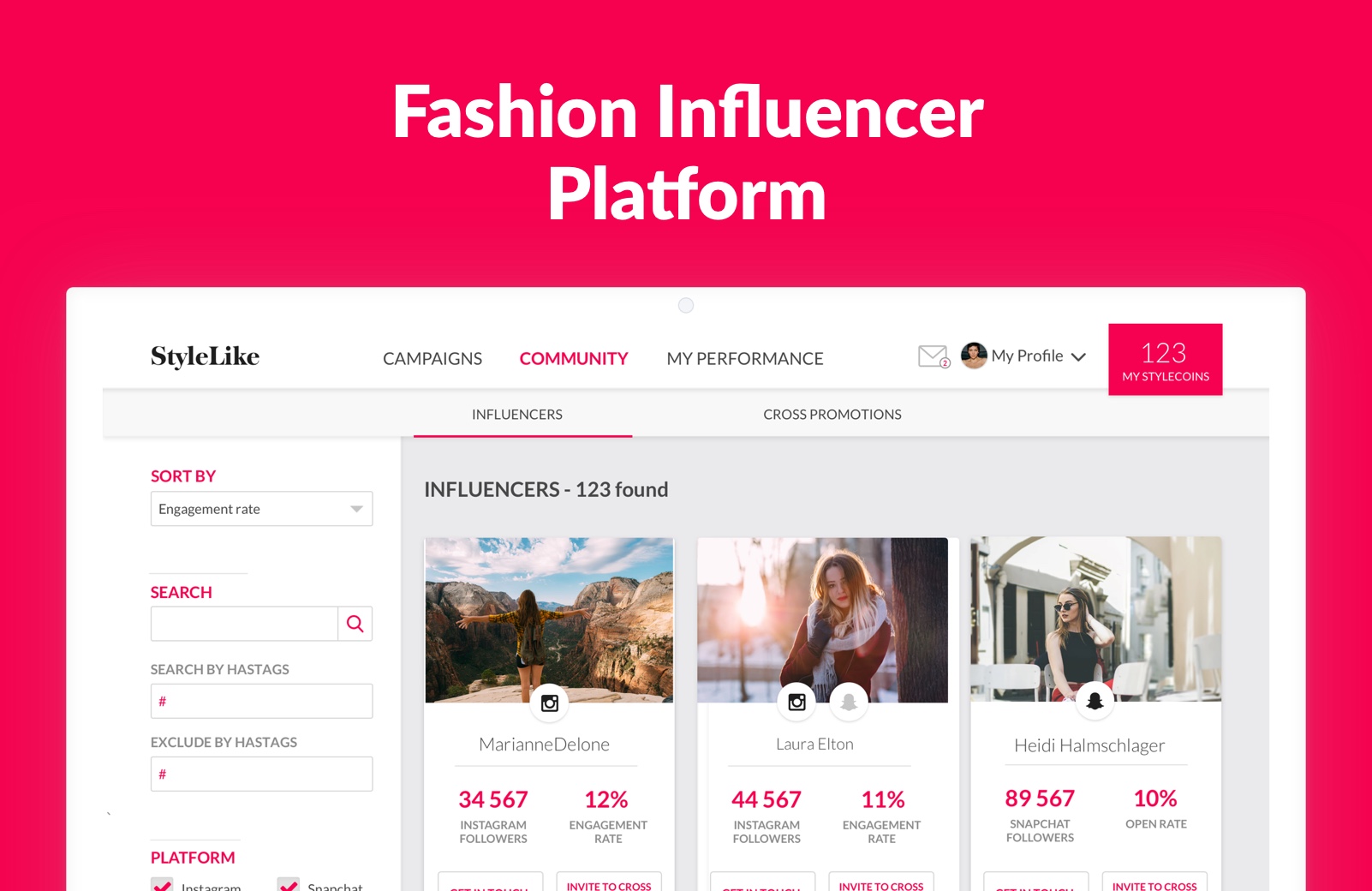 Stylike - Fashion Influencer Platform