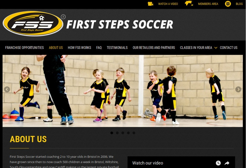 A WordPress based website on soccer coaching