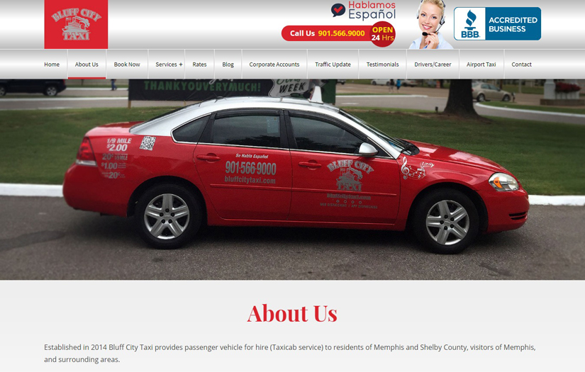 A WordPress Based Website for Taxicab Services