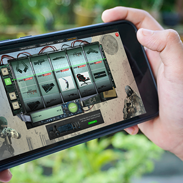 Separate web module “Slot Machine”