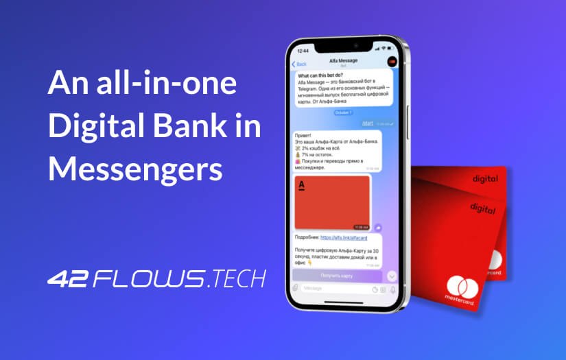 An all-in-one Digital Bank in Messengers